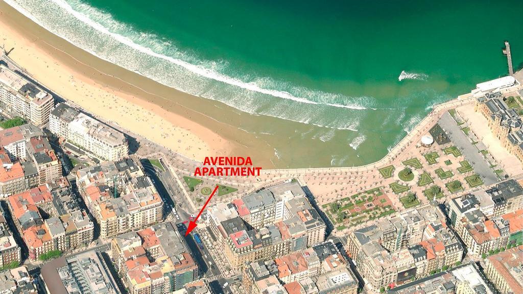 Avenida La Concha - Ib. Apartments سان سيباستيان الغرفة الصورة